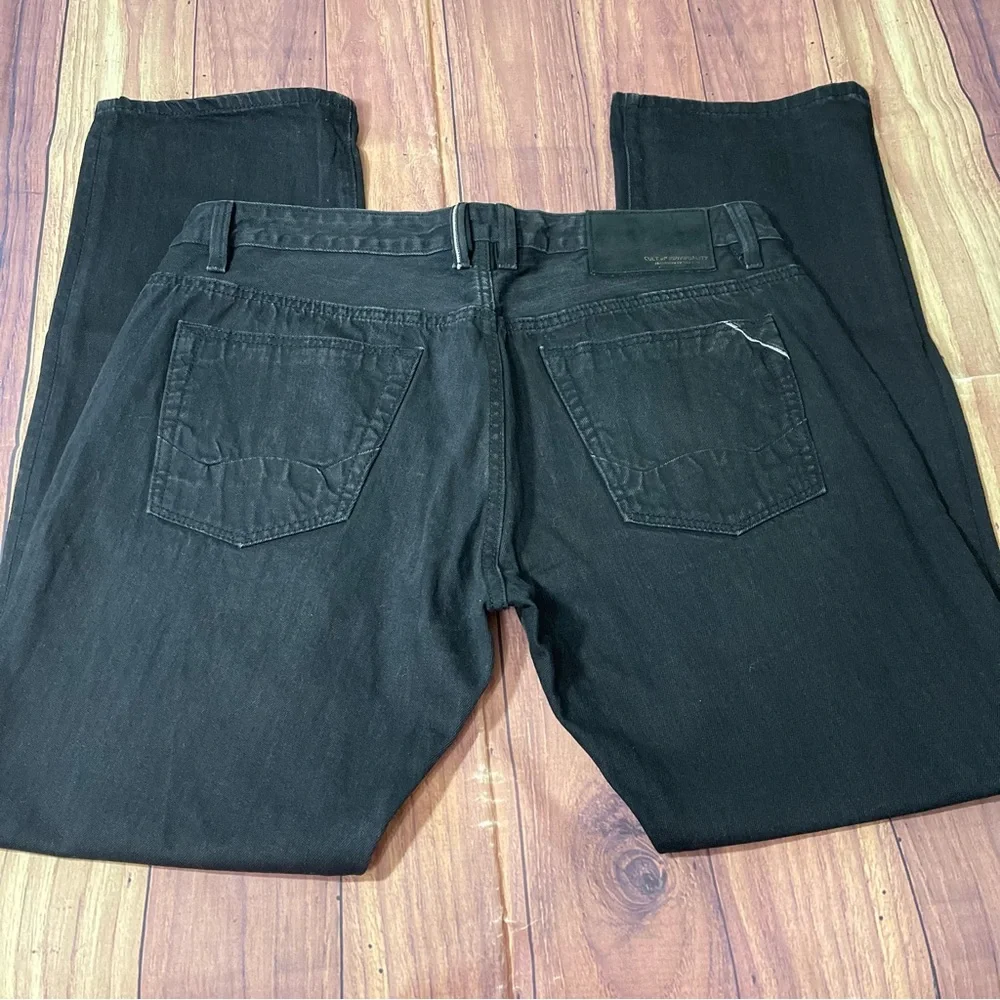 Men’s Cult of Individuality Black Rebel Straight Jeans